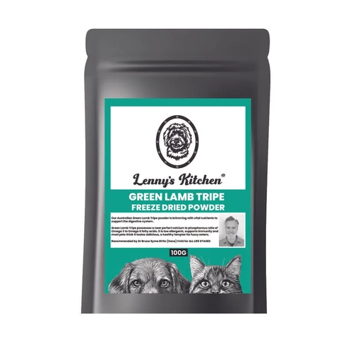Lennys Kitchen Lamb Tripe Powder 100G 