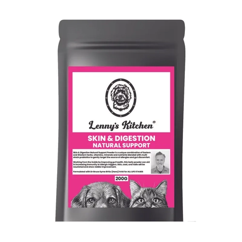 Lennys Kitchen Skin Coat & Digestion Support 200G 