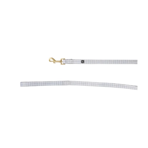 Mog & Bone Neoprene Lead Grey Chk 