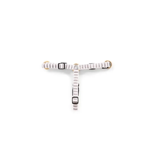 Mog & Bone Hemp No-Pull Harness Latte Wht Mos Sm**** 