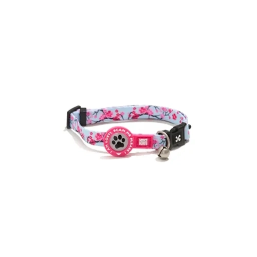 MAX & MOLLY SMART ID CAT COLLAR - CHERRY BLOOM II