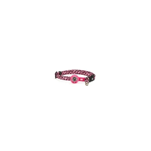 MAX & MOLLY SMART ID CAT COLLAR - LEOPARD PINK II