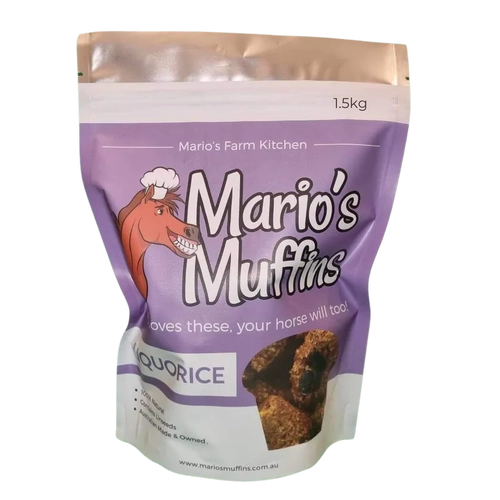 Mario'S Muffins Liquorice 1.5Kg 
