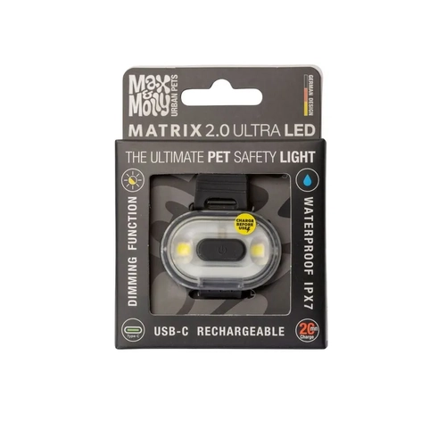 Max & Molly Matrix 2.0 Ultra Led - Safety Light-Black 