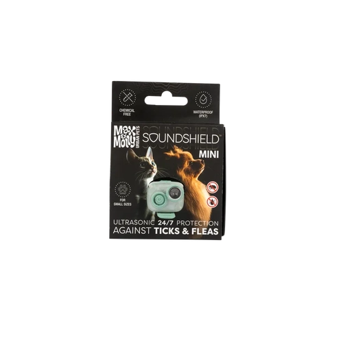 Max & Molly Soundshield Mini 24/7 Ultra Sonic Tick&Flea Rep 