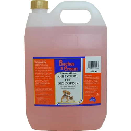 Pooches N Cream Pet Deodoriser Pooches N Cream 5L 