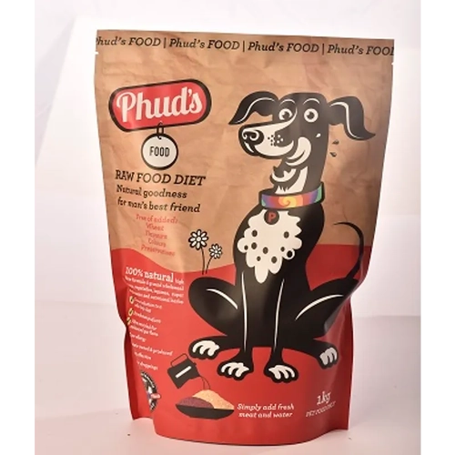 Phuds Natural Raw Food 1Kg  