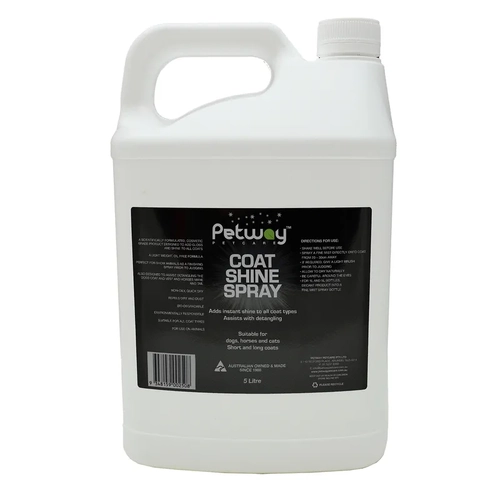 Petway Petcare Coat Shine Spray 5L 