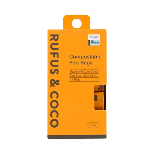 Rufus And Coco Do Good Biodegradable Poo Bags 