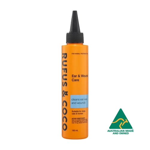 Rufus & Coco Ear & Wound Care 150Ml 