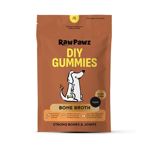 Raw Pawz Bone Broth Diy Gummies 90G 