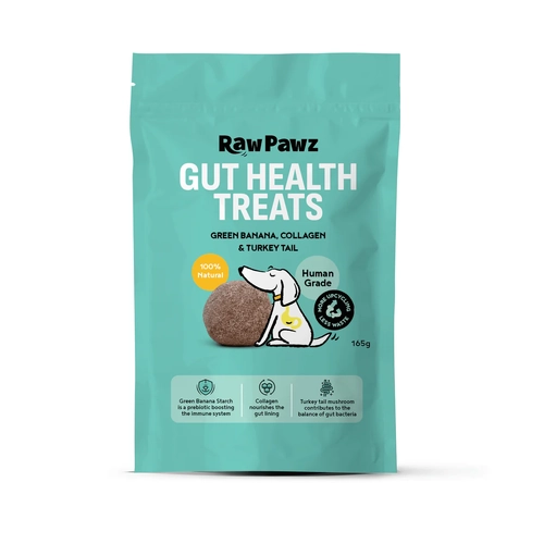 Raw Pawz Gut Health Treats 165G 