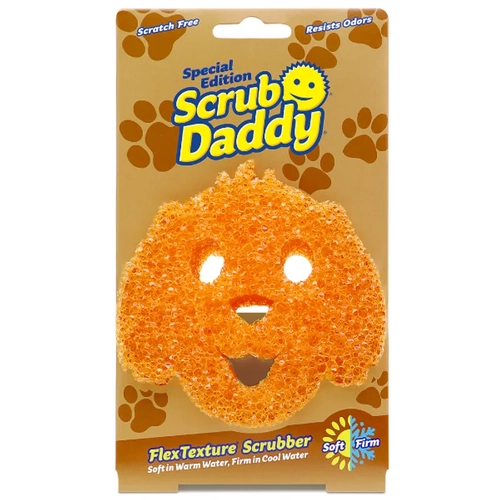 Scrub Daddy Dog Shape Sponge- Limited Edition 1 Pack 