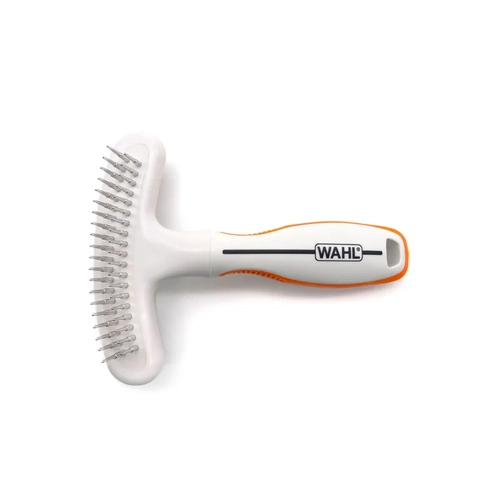 Wahl Orange/White 2 In 1 Rake And Shedding Blade 