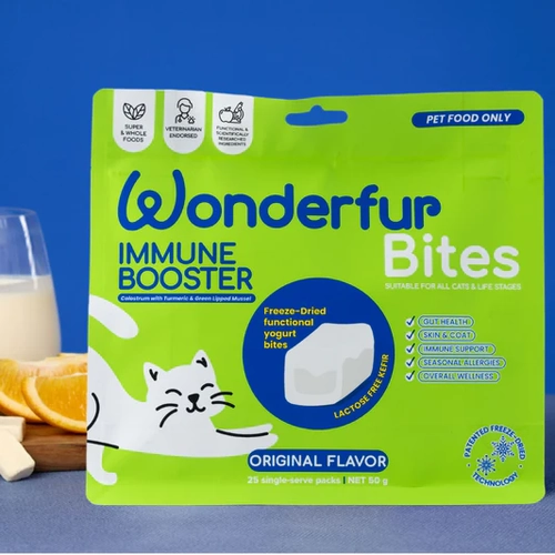 Wonderfur Cat Bites Immune Booster 50G 