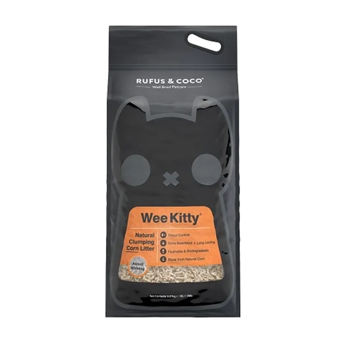 Wee Kitty Clumping Corn Litter 9Kg 