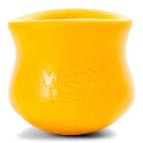 West Paw Toppl Puzzle Toy Small Sunflower 