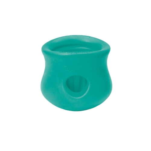 West Paw Toppl Puzzle Toy - Small - Teal 