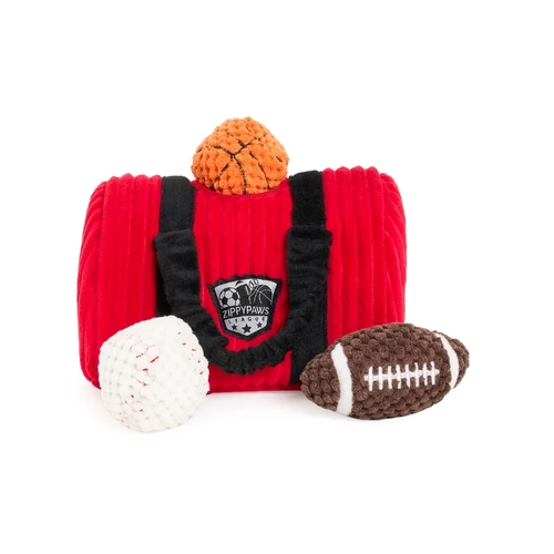Zippypaws Zippy Burrow - Red Gym Bag 
