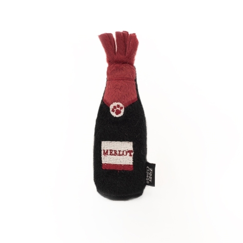 Zippy Paws ZippyClaws Catnip Crusherz Cat Toy - Merlot 