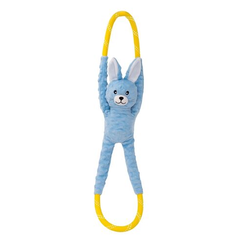 Zippy Paws Easter RopeTugz Interactive Dog Toy - Bunny