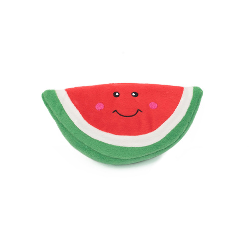 Zippy Paws NomNomz Squeaker Dog Toy - Watermelon